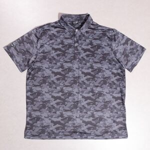 Sunday Swagger Operation Fairway Camouflage Stretch Polo Shirt Men's 2XL Golf